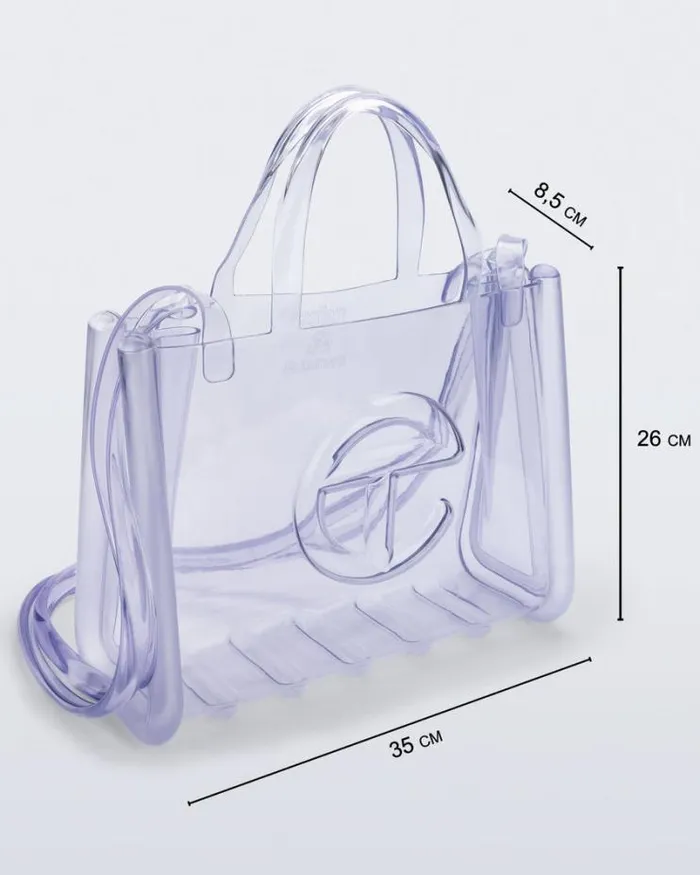 Medium Jelly Shopper Clear Women Melissa Handbags