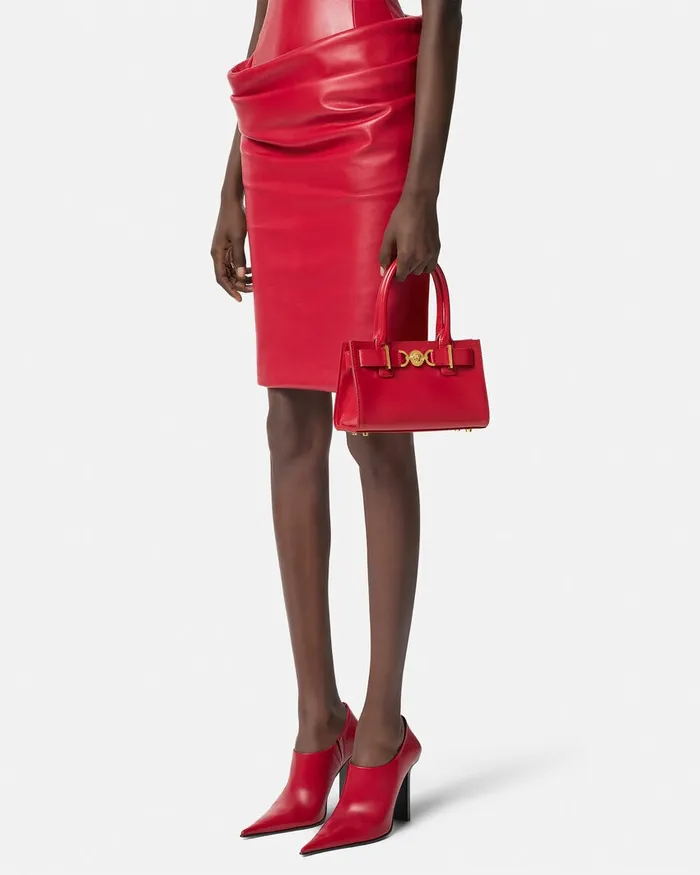 Medusa 03995 Women Versace Medusa 03995 Small Tote Bag Red