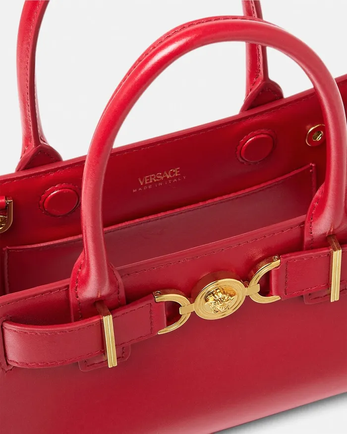 Medusa 03995 Women Versace Medusa 03995 Small Tote Bag Red