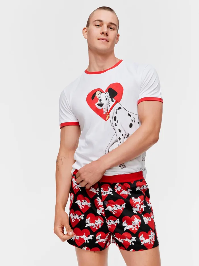 Men 101 Dalmatians Match Boxer Short Multi Peter Alexander Shorts