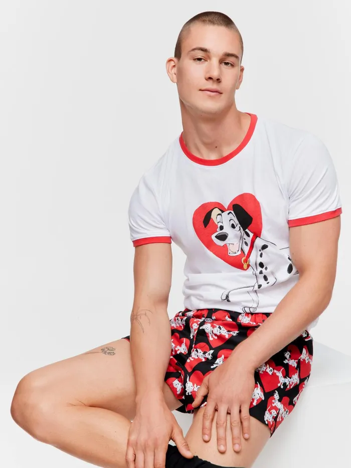 Men 101 Dalmatians Match Boxer Short Multi Peter Alexander Shorts