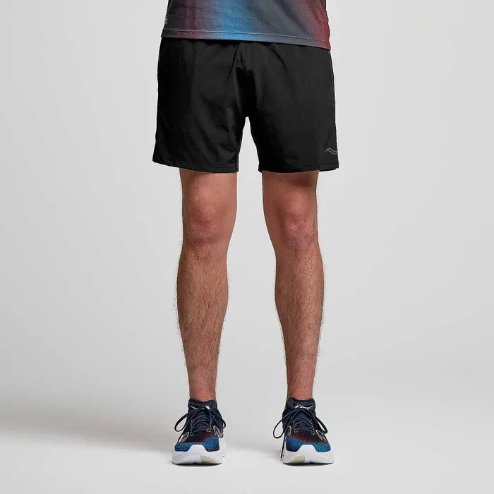Men8217s Outpace 58243 Short Black Bottoms Saucony Men