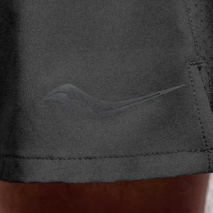 Men8217s Outpace 58243 Short Black Bottoms Saucony Men Men8217s Outpace 58243 Short Black Bottoms Saucony Men