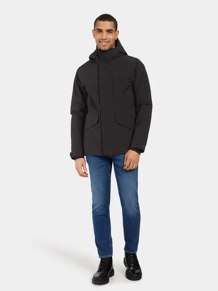 Men Adam Jacket Black Didriksons Autumn Jackets