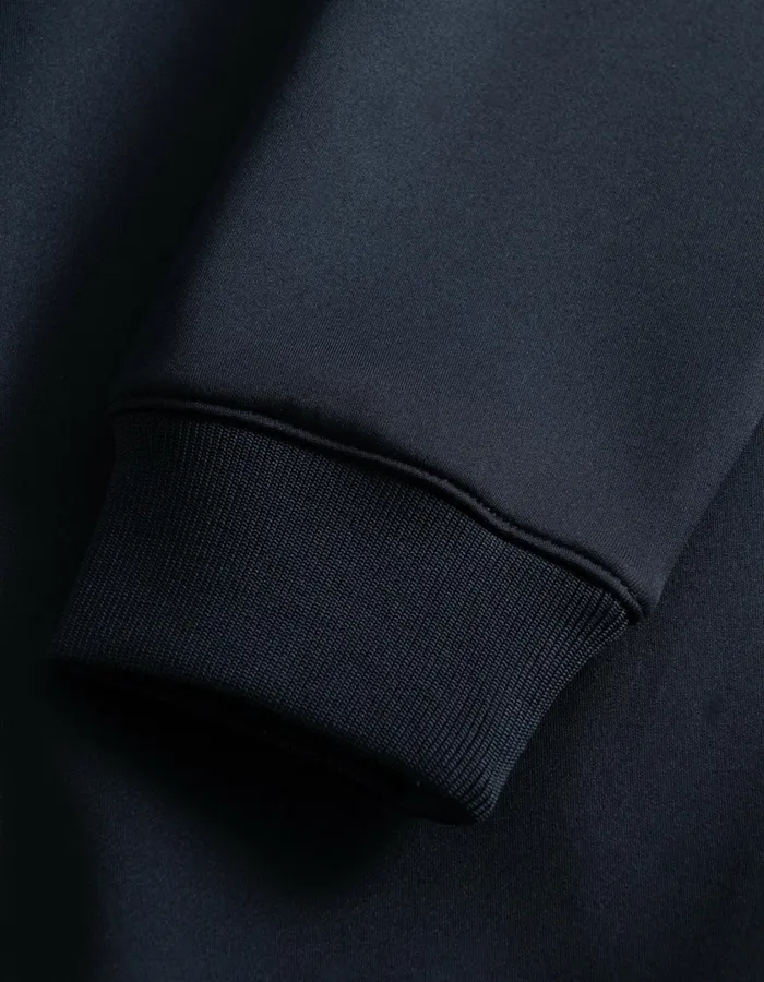 Men Ballier Track HalfZip Sweatshirt 8211 Dark Navy Les Deux HoodiesSweatshirts