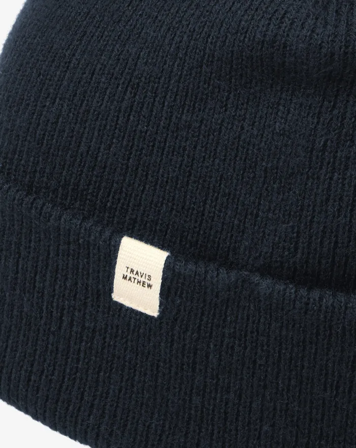 Men Beanies TravisMathew CLOUD BEANIE Total Eclipse