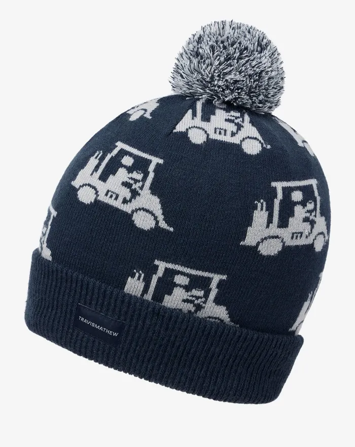Men Beanies TravisMathew MAPES BEANIE Total Eclipse