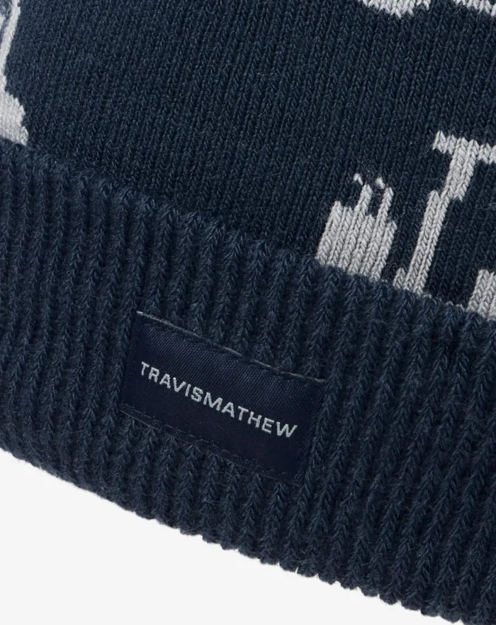 Men Beanies TravisMathew MAPES BEANIE Total Eclipse