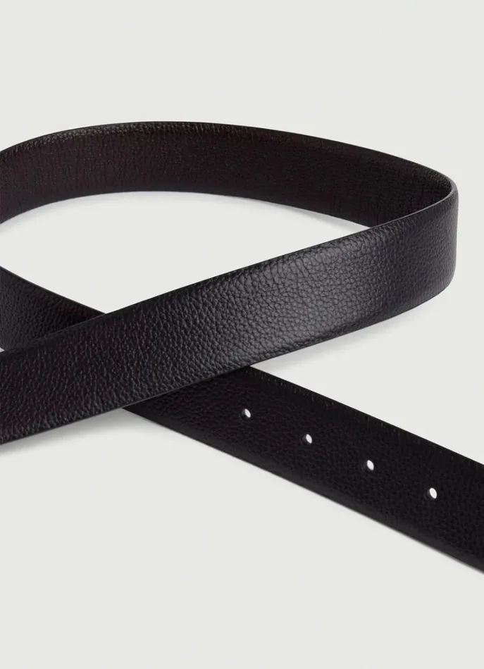 Men Belts Hackett London Reversible Leather Belt Blkbrown