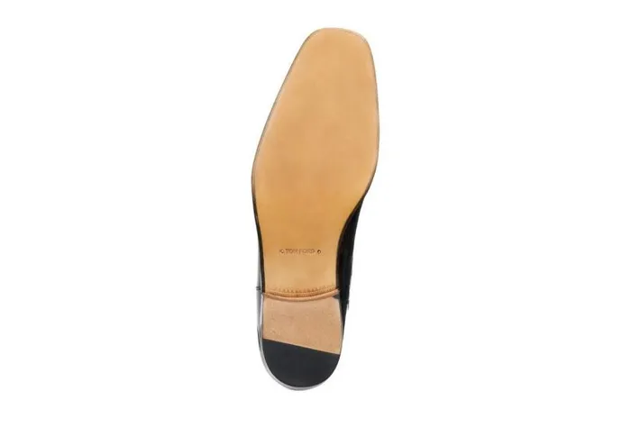 Men Boots Tom Ford Crackled Patent Bailey Chelsea Boot Black Men Boots Tom Ford Crackled Patent Bailey Chelsea Boot Black
