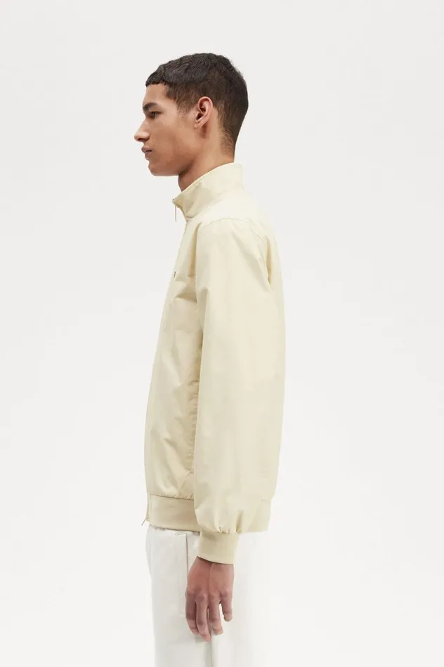 Men Brentham Jacket Oatmeal Fred Perry Coats and Jackets