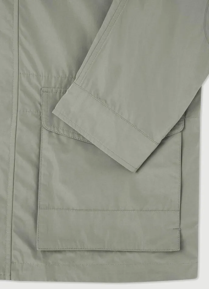 Men Coats and Jackets Hackett London WaterResistant Velospeed Jacket Khaki