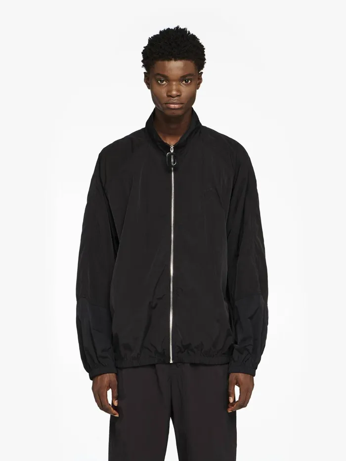 Men Coats and Jackets JW Anderson RAGLAN SLEEVE TRACK JACKET Black Men Coats and Jackets JW Anderson RAGLAN SLEEVE TRACK JACKET Black