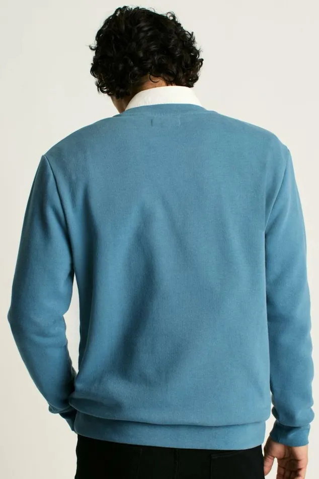 Men Critter Supersoft Fleece Crew That Dam Beaver Bonobos Crew and VNeck Sweaters
