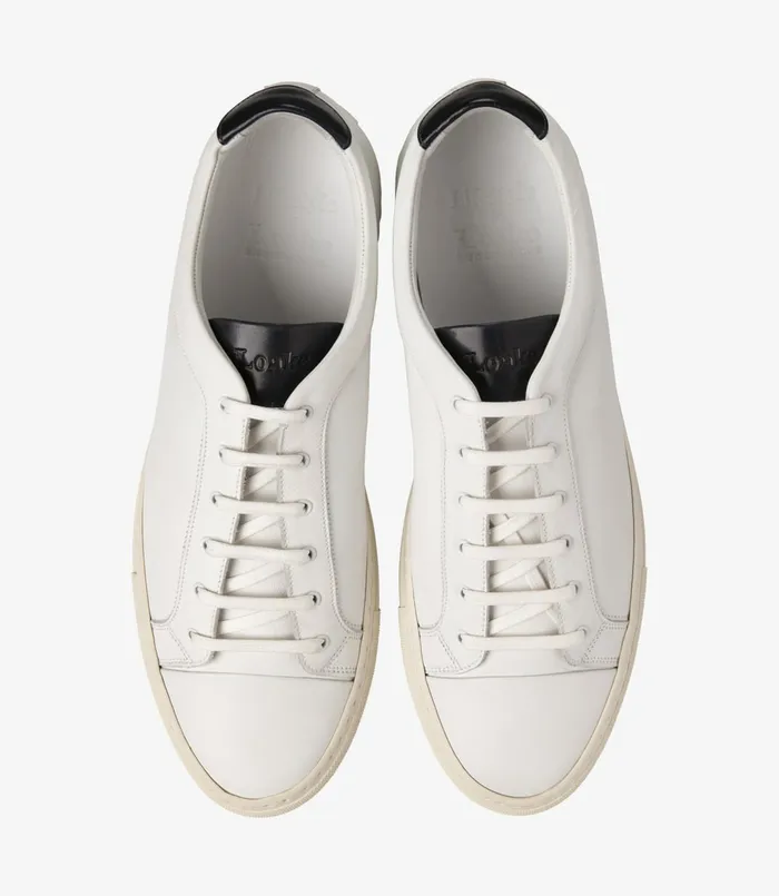 Men Dash White Trainers and Sneakers Loake Men Dash White Trainers and Sneakers Loake