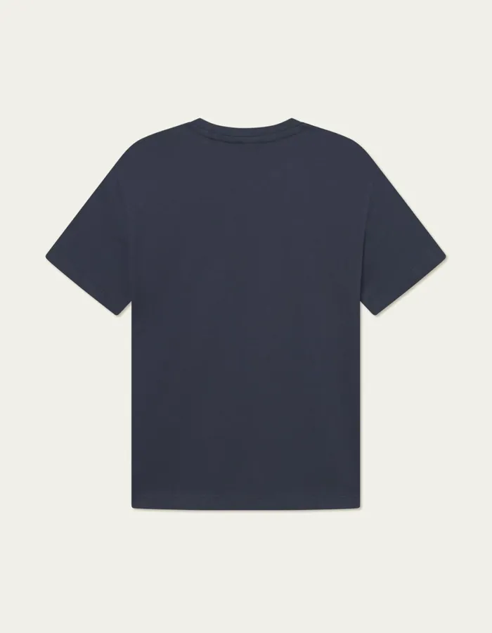 Men Dexter TShirt 8211 Dark Navy Les Deux Tshirts