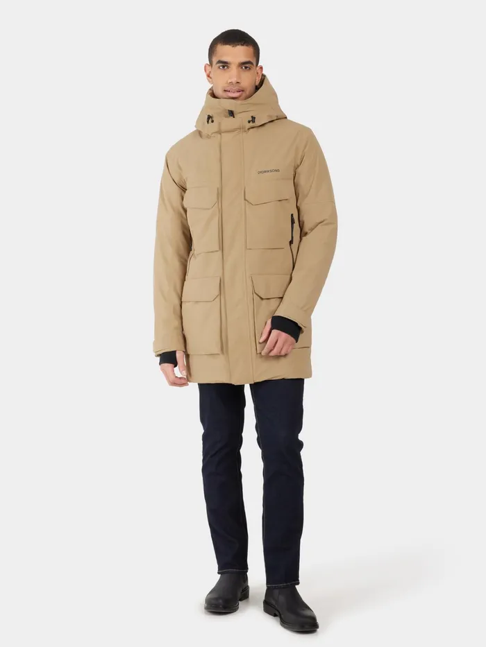 Men Drew Parka Wood Didriksons Autumn Jackets