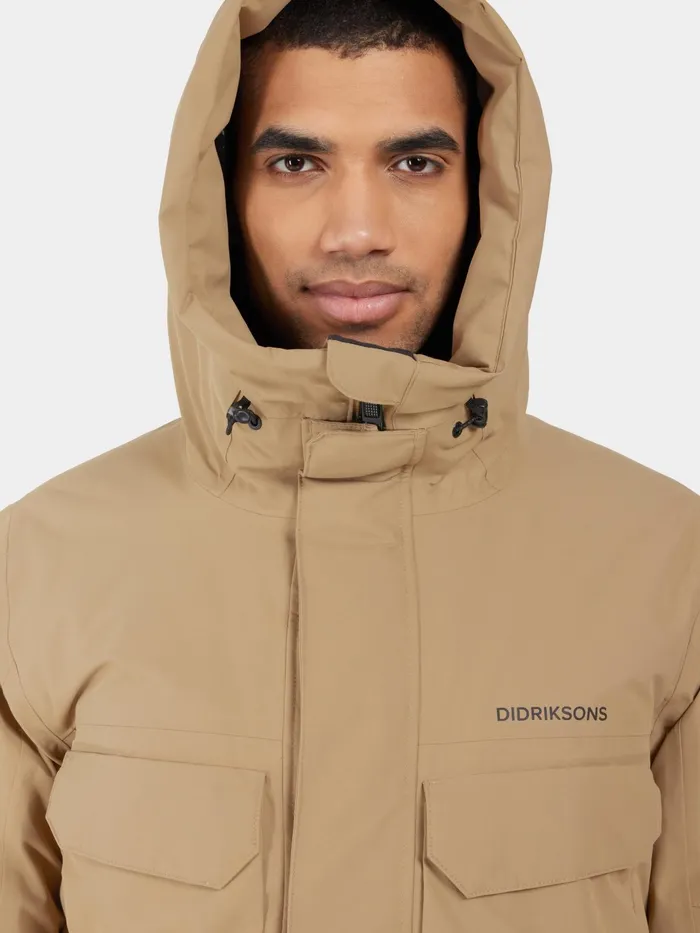 Men Drew Parka Wood Didriksons Autumn Jackets
