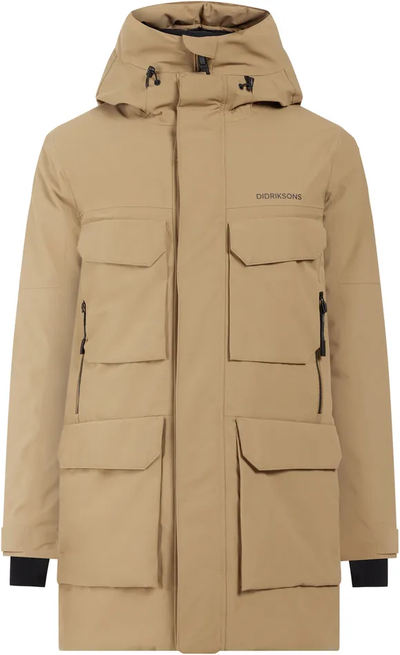 Men Drew Parka Wood Didriksons Autumn Jackets