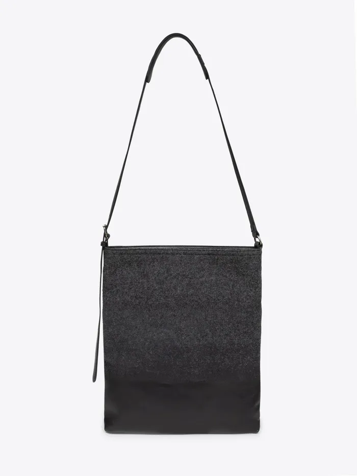 Men Dries Van Noten Bags and Leather Goods Needle Punch Tote Bag