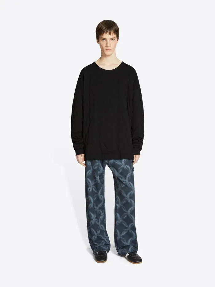 Men Dries Van Noten Pants Printed Sweatpants