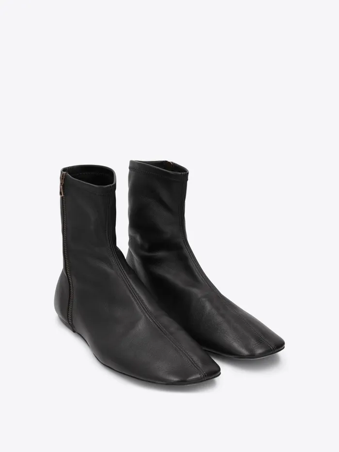 Men Dries Van Noten Shoes Leather Sock Boots