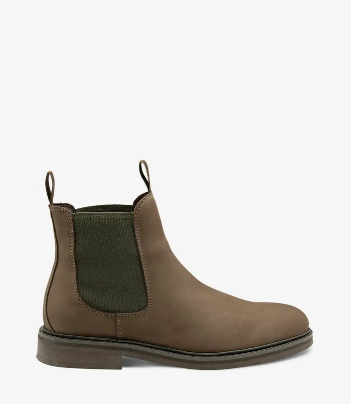 Men Ducksworth Brown Oiled Nubuck Boots Loake