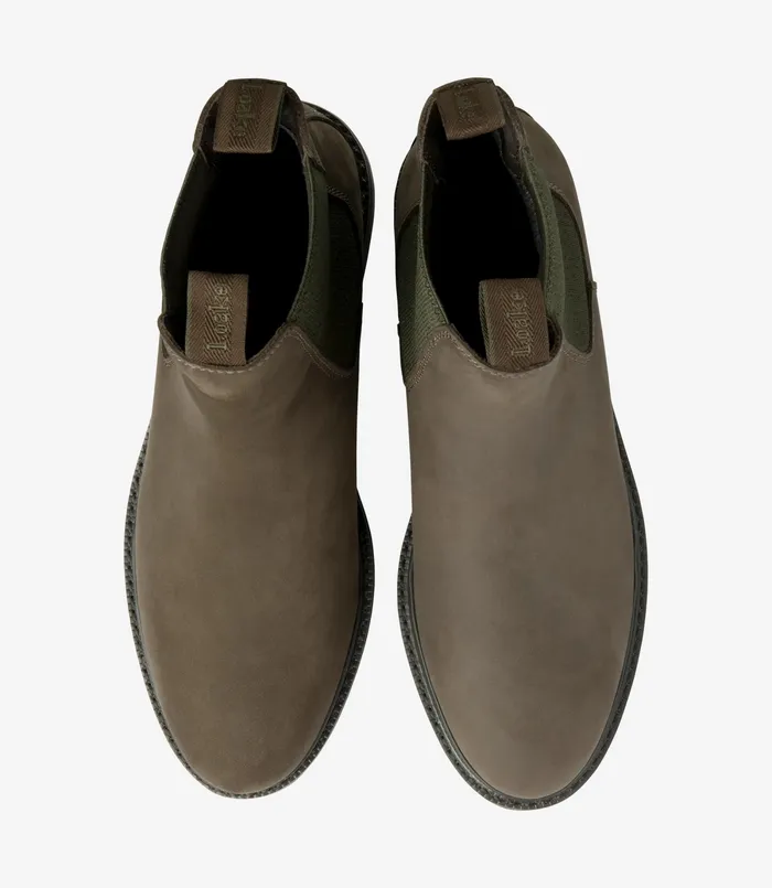 Men Ducksworth Brown Oiled Nubuck Boots Loake