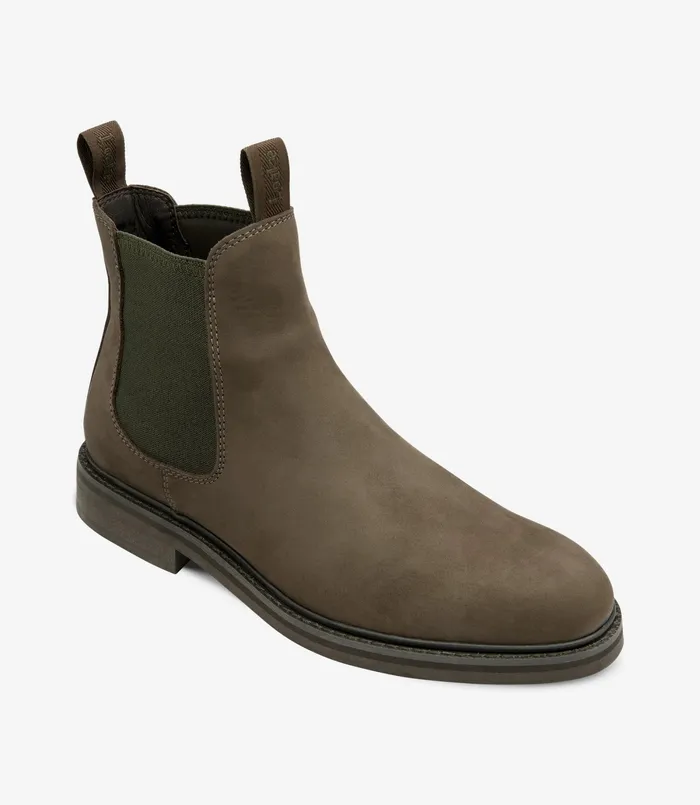 Men Ducksworth Brown Oiled Nubuck Boots Loake