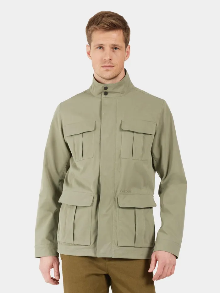 Men Edmond Jacket Mistel Green Didriksons Spring Jackets