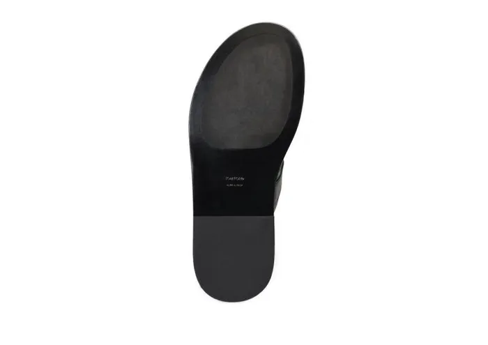 Men Espadrilles and Sandals Tom Ford Smooth Leather Brighton Sandal Black Men Espadrilles and Sandals Tom Ford Smooth Leather Brighton Sandal Black