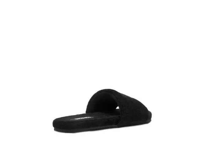 Men Espadrilles and Sandals Tom Ford Towelling Harrison Slipper Black