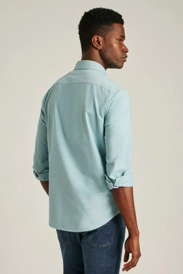 Men Everyday Oxford Shirt Nile Blue Bonobos Business Casual Shirts