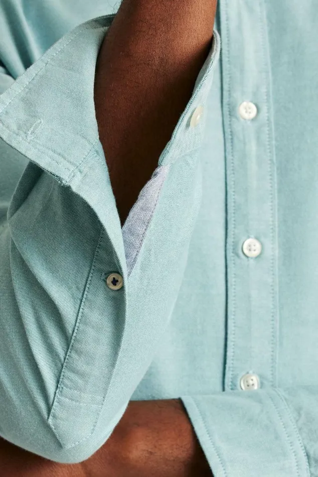 Men Everyday Oxford Shirt Nile Blue Bonobos Business Casual Shirts