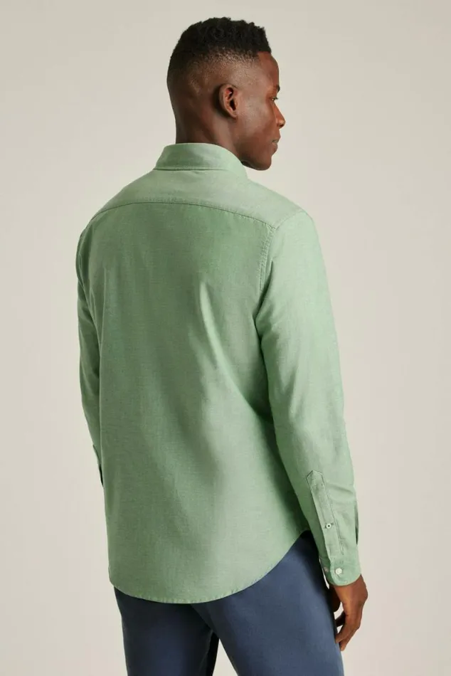 Men Everyday Oxford Shirt Sage Green Bonobos Business Casual Shirts