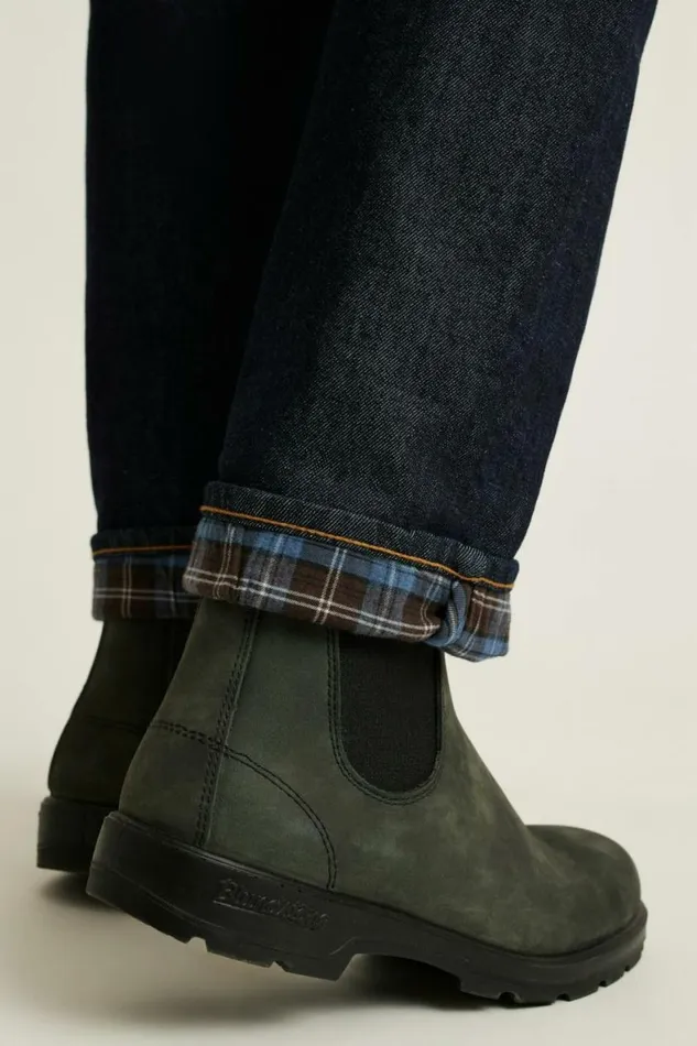 Men Fireside Flannel Lined Jean Resin Rinse Bonobos Jeans