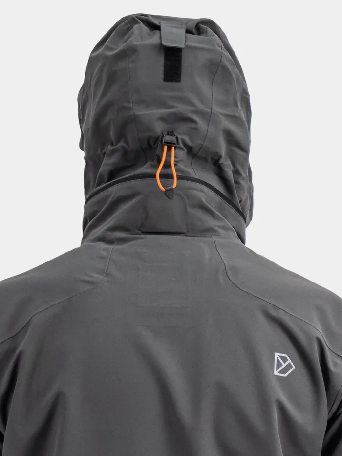 Men Fractus Jacket Coal Black Didriksons Autumn Jackets