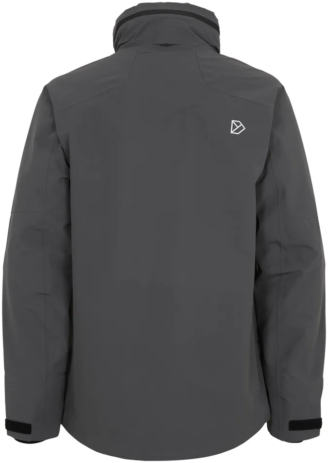 Men Fractus Jacket Coal Black Didriksons Autumn Jackets