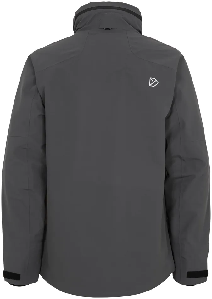Men Fractus Jacket Coal Black Didriksons Autumn Jackets