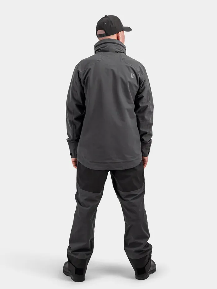 Men Fractus Jacket Coal Black Didriksons Autumn Jackets