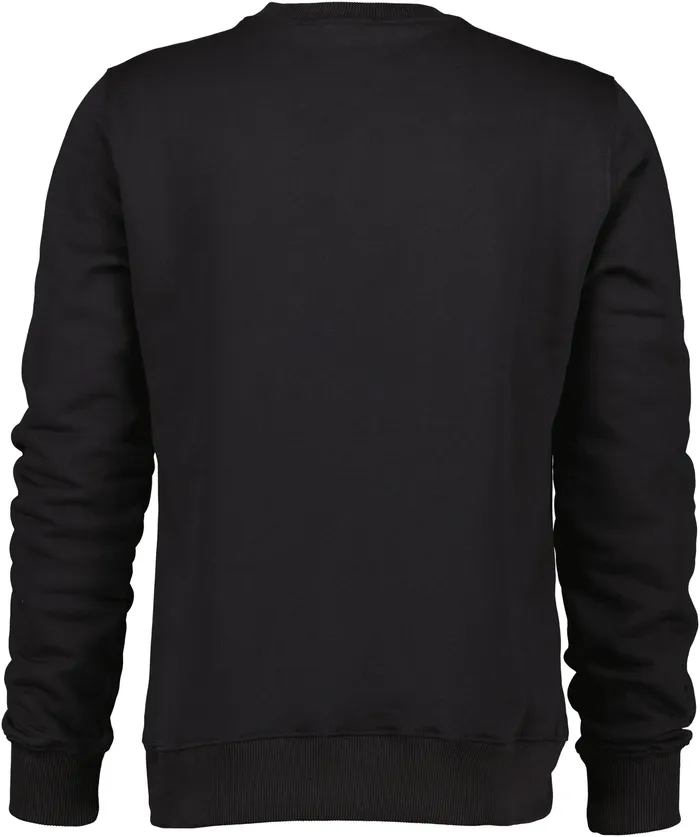Men Fyn Sweater Black Didriksons Hoodies and Sweatshirts