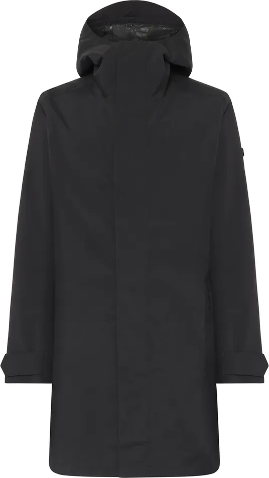 Men George Parka Black Didriksons Spring Jackets