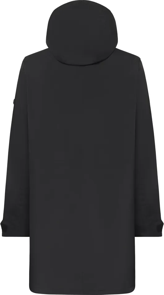 Men George Parka Black Didriksons Spring Jackets