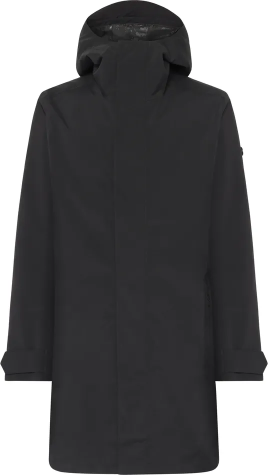 Men George Parka Black Didriksons Spring Jackets