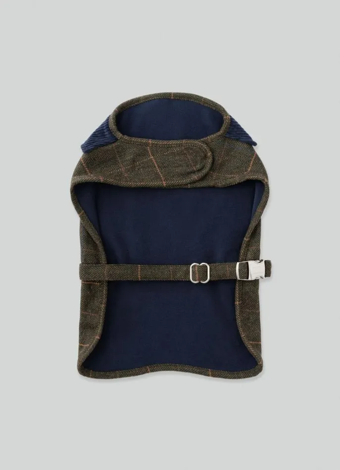 Men Hackett X Hugo and Hudson Hackett London Checked Jacket For Dogs 8211 Small Green Men Hackett X Hugo and Hudson Hackett London Checked Jacket For Dogs 8211 Small Green