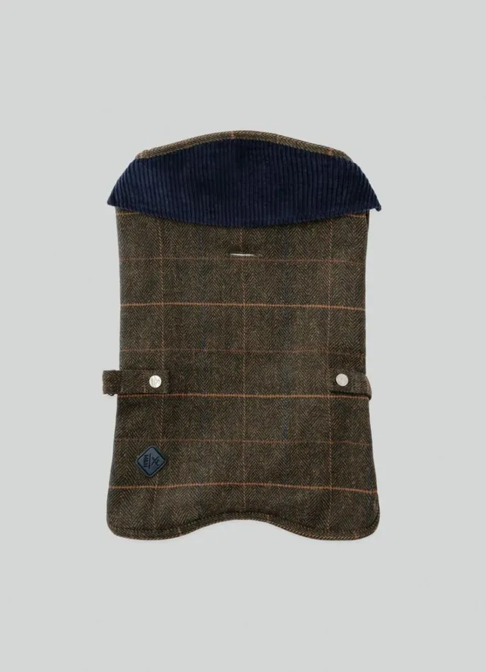Men Hackett X Hugo and Hudson Hackett London Checked Jacket For Dogs 8211 Small Green