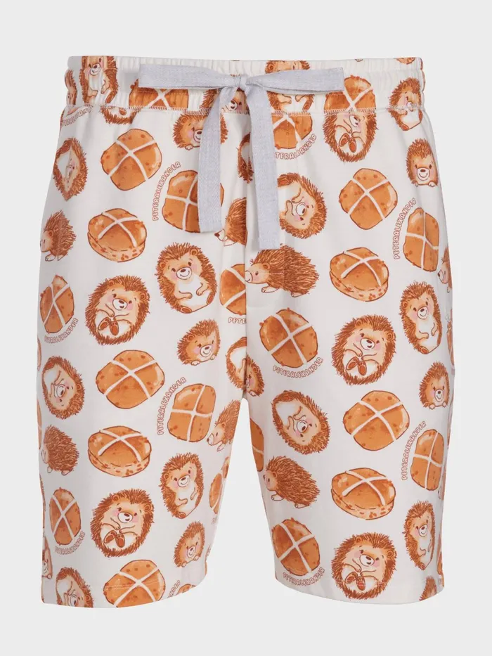 Men Hedgehog Mid Short Multi Peter Alexander Shorts