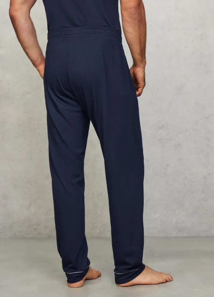 Men Homewear Hackett London Relaxed Fit Pyjama Trousers Navy