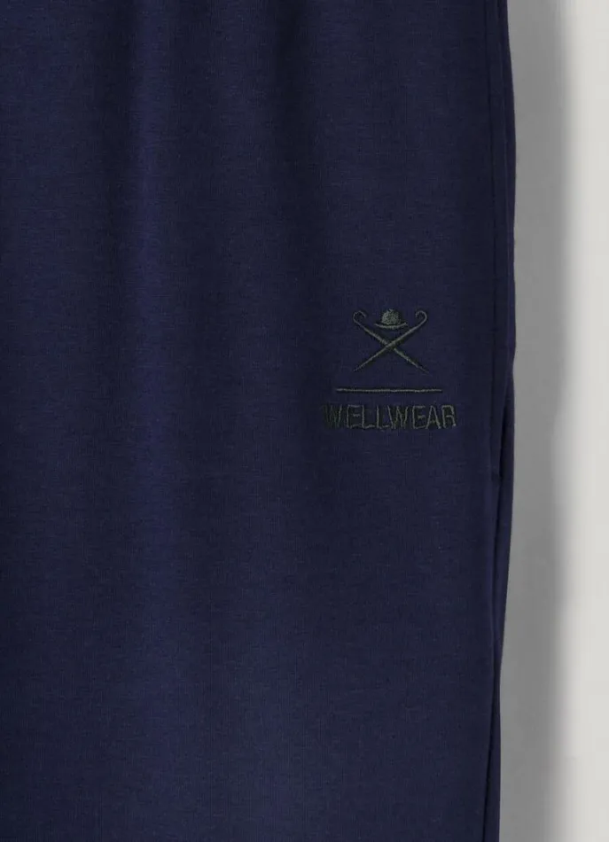 Men Homewear Hackett London Relaxed Fit Pyjama Trousers Navy