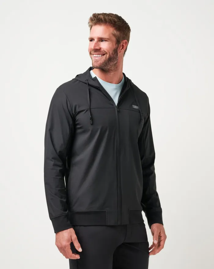Men Hoodies and Sweatshirts TravisMathew WANDERLUST HOODIE Black